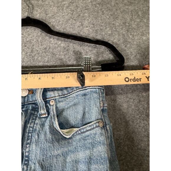 Madewell Jeans Women 24 Blue Medium Wash The PErfect Vintage Distressed Denim - Picture 4 of 10